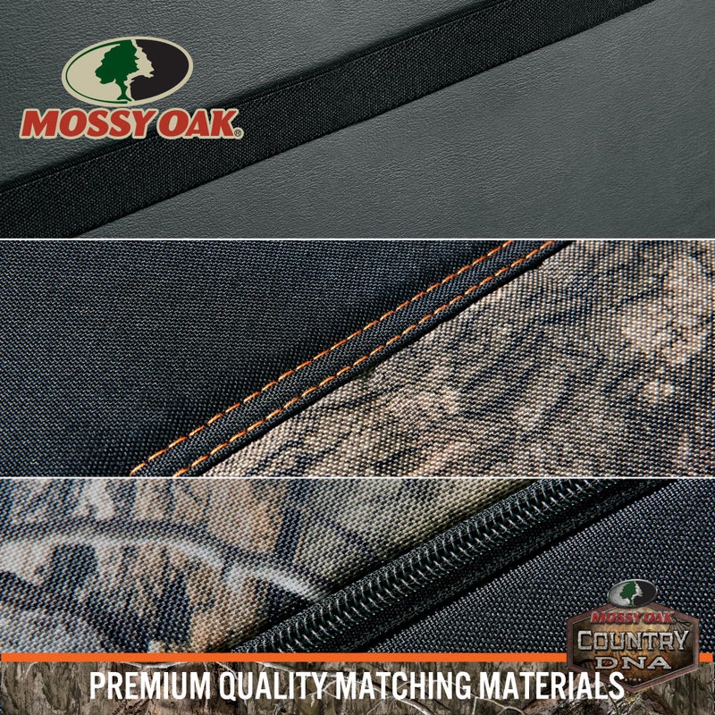 Mossy Oak Low Back Camo Full Size Bench Seat Covers, Universial Fit, Fit Most Rear Seats - Made with Premium Rip-Stop Oxford Fabric - Official Licensed Product - Image 4